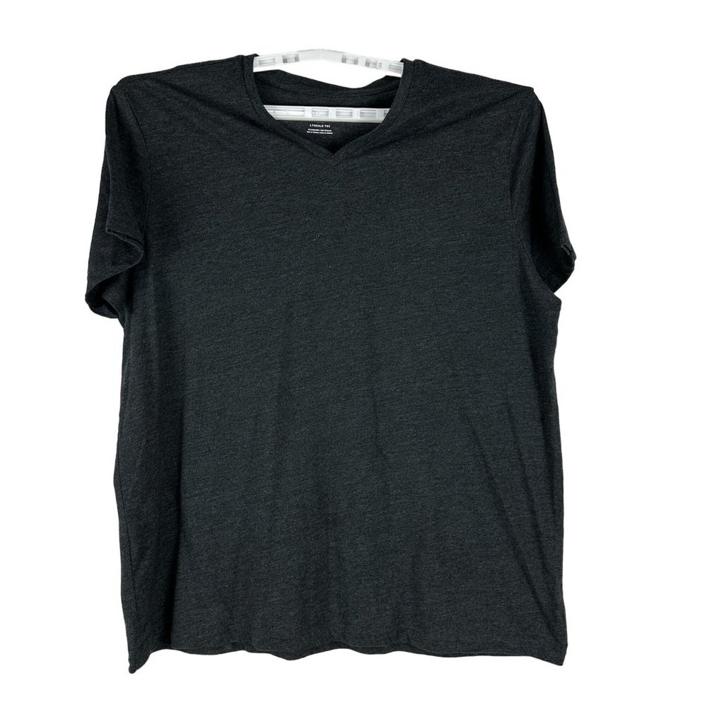 Goodfellow & Co Men's Lyndale Tee Short Sleeved V-Neck T-Shirt Size XL Black